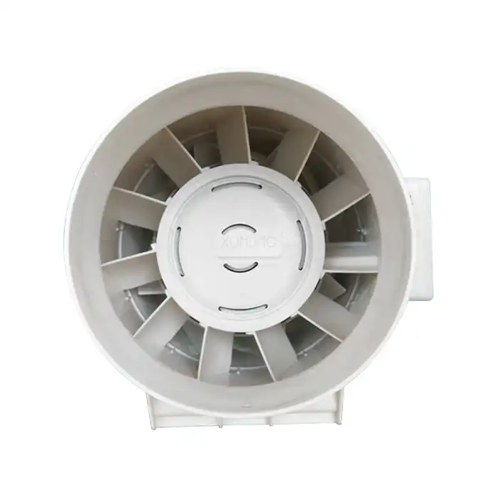 What are the advantages of mixed flow fans?